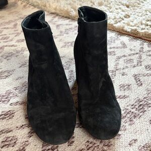 INC International Concepts Black Ankle Booties